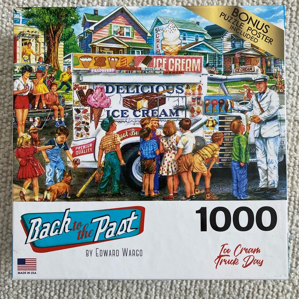 “Ice Cream Truck Day”- 1000 piece puzzle